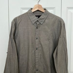 John Varvatos Star USA Roll-Up Sleeve Shirt
